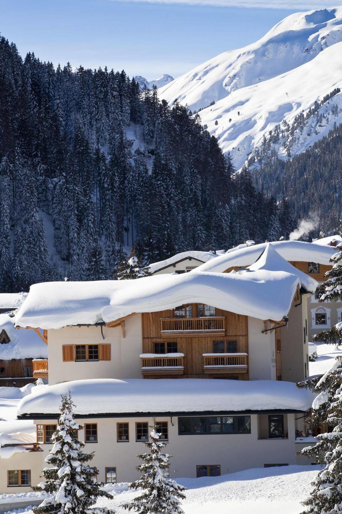 Hotel Der Waldhof Sankt Anton am Arlberg Exterior foto